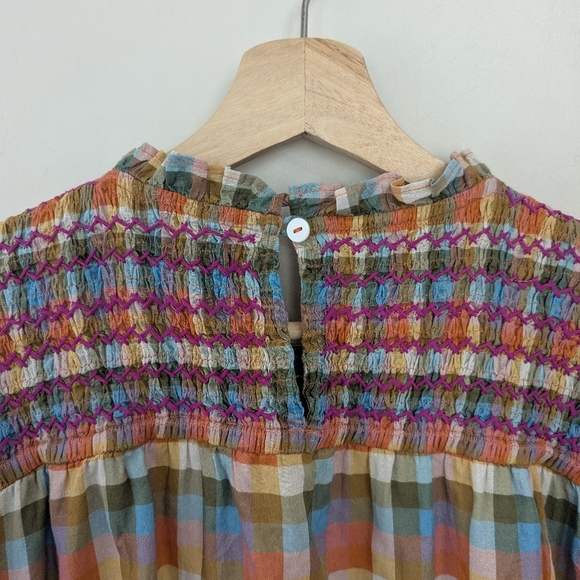 Olivia James Lucy Plaid Smocked Dress - Picture 10 of 14